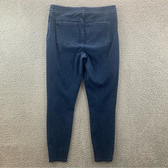 Spanx Jean-ish Ankle Women's Leggings Faux-Front Pockets   -  Size:  L (Regular) - Picture 3 of 14